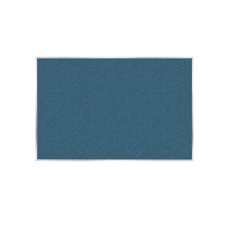 Ghent Bulletin Board, Vinyl, 3 ft H x 5 ft W, Ocean AV35-191